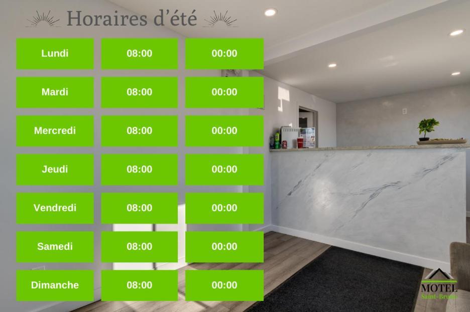 Motel Saint Bruno מראה חיצוני תמונה